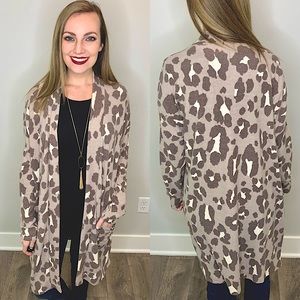 Leopard Cardigan
